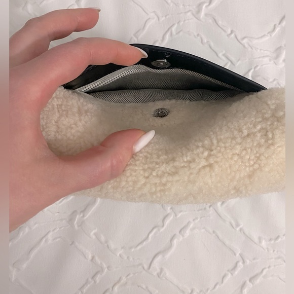 NWT Rebecca Minkoff Shearling Stella Crossbody - Picture 4 of 13